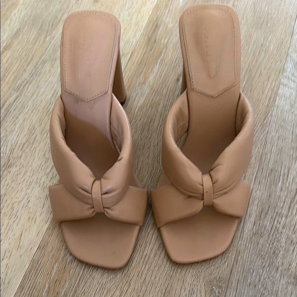 Schutz slip on heel